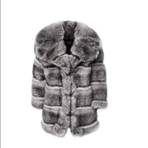 Boys Jordan Craig Don Juan Fur Coat ( chinchilla )